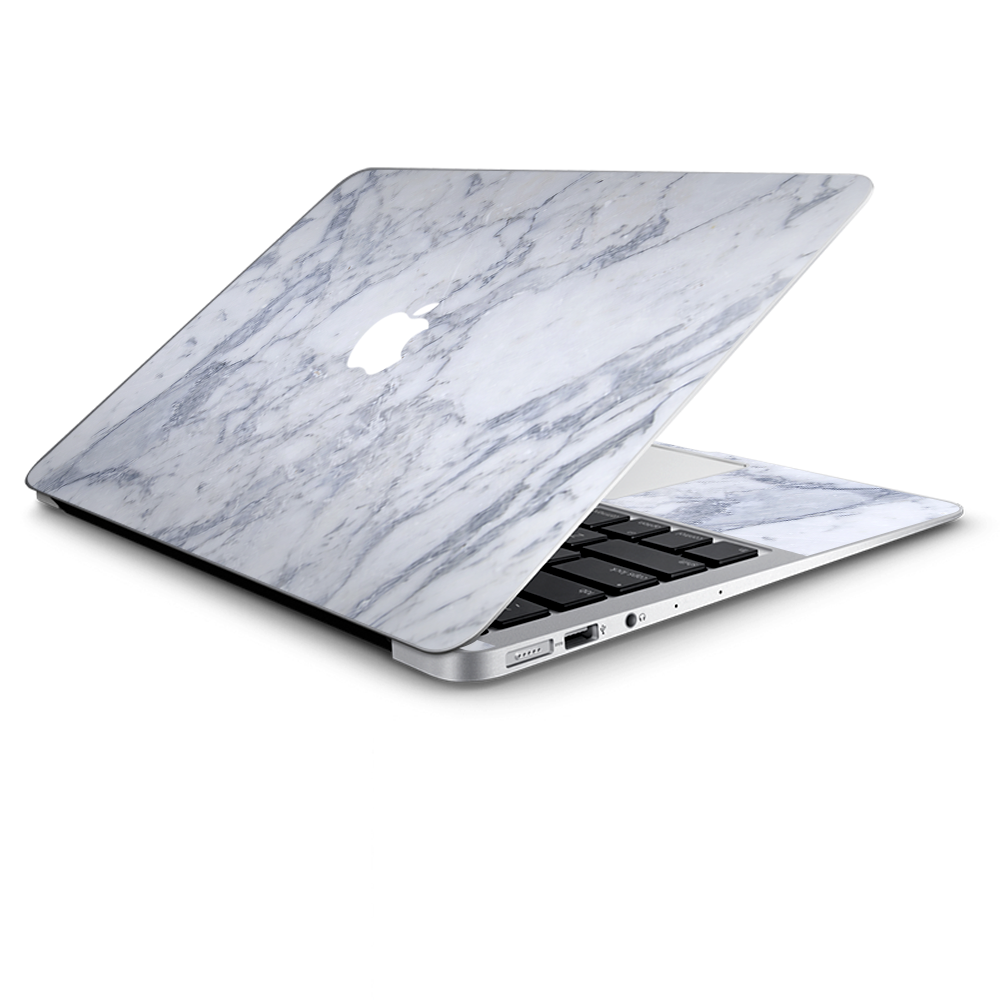Skin Vinyle Marbre Gris/blanc Pour MacBook Air 11 Pouces, Itsaskin, Neuf