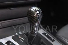 UK STOCK GENUINE 3D CARBON & CHROME Shift Gear Knob for BMW 1 3 6 X Z Series E90