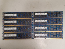 Lot of 8 - skhynix 16gb 2rx4 PC3 14900R 13-13 server ram used