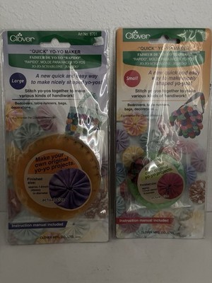 Clover Small And Large Size Quick Yo Yo Maker NEW