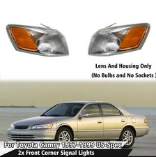 2x Front Signal Light Lens And Housing Only For Toyota Camry 1997-1999 Us-spec 2x Front Signal Light Lens And Housing Only For Toyota Camry 1997-1999 Us-spec