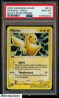 2003 Pokemon Game Black Star Promo #012 Pikachu Holo PSA 10 GEM MINT