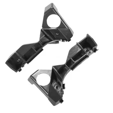 1 Pair Left and Right Side Front Bumper Bracket Bumper Cover Support - 