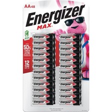 Energizer MAX AA Alkaline Batteries, 48 pack E91TP2-24 0.40 per gallon