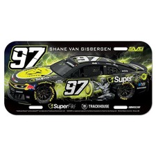 Shane Van Gisbergen 2026 Wincraft 97 Superfiletrackhouse Poly License Plate