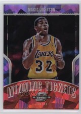2018-19 Contenders Optic Winning Tickets Red Cracked Ice Prizm Magic Johnson k1k