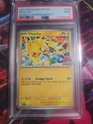 PIKACHU #225 2025 POKEMON SVP EN-SV WORLD CHAMPIONSHIPS BLACK STAR PROMO PSA 9