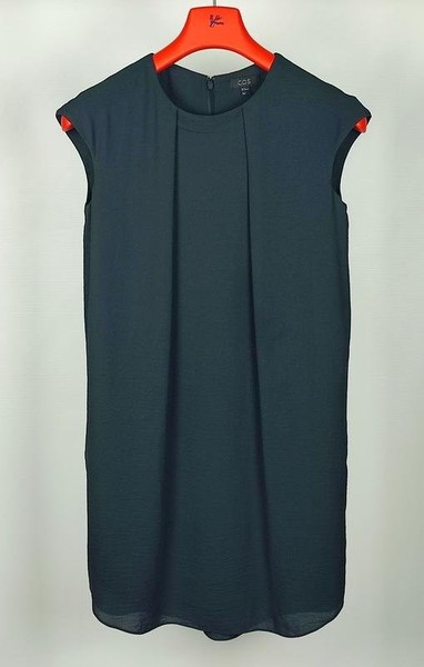 Women COS Dress Black Viscose 36 #6POY