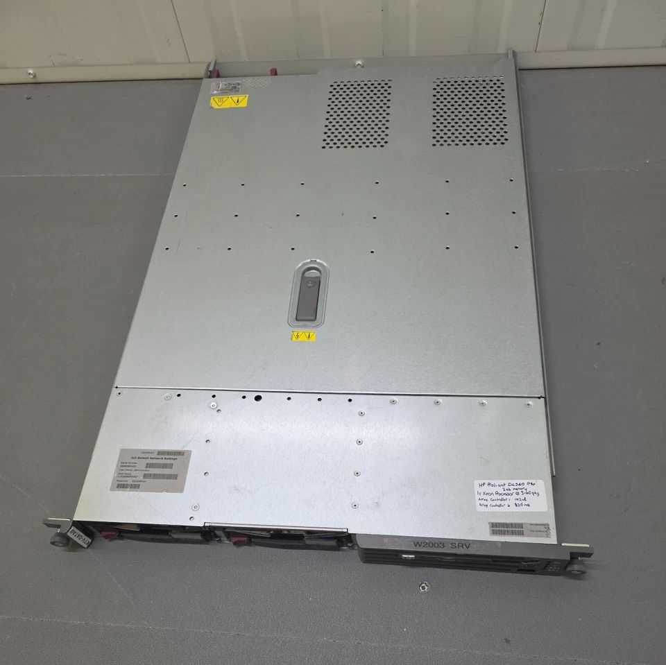 HP ProLiant DL360 G4 Xeon 64-Bit 3.4GHz 2GB Ram 1U Server 368134-421 - Image 2 of 4