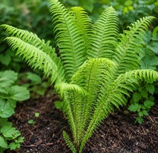 5 x Large Dryopteris Atrata Male Fern Hardy Evergreen Garden