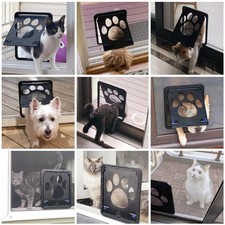 Magnetic Cat Door for Screen - 8x10 Inches