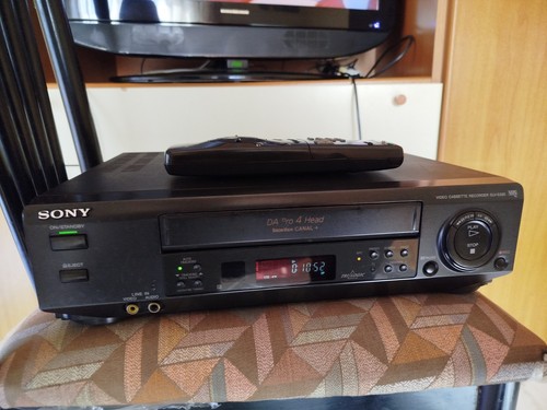 Videoregistratore VHS Sony SLV E520 Funzionante Con Telecomando Originale - Foto 11 di 24