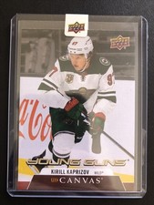 2020-21 Upper Deck Series 2 Hockey Kirill Kaprizov Ud Canvas Young Guns 