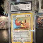 Pokémon TCG CGC 8 Eevee Black Star Promo #11 Holo English 2000 League with 🌀