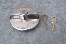 VINTAGE WASO CHROME LOCKING PETROL CAP CLASSIC CAR