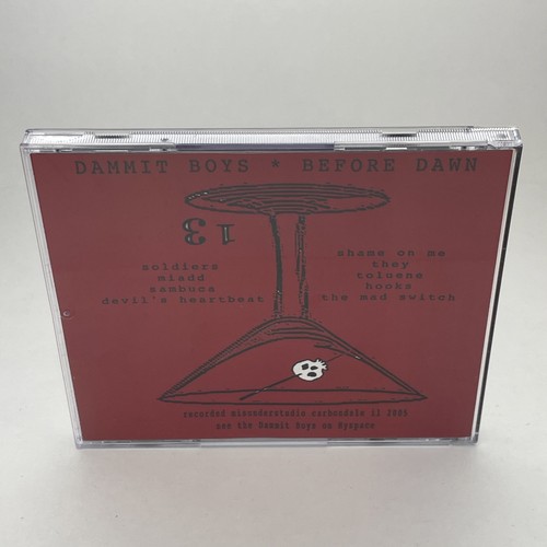 DAMMIT BOYS BEFORE DAWN! DEMO CD OBSCURE PUNK ROCK UNDERGROUND RARE - Foto 2 di 2