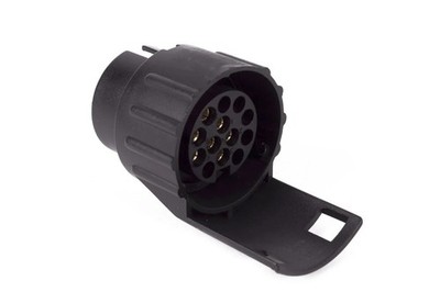 Anhänger Adapter Mini 12V 7-auf 13-polig Kunststoff B-Ware Verpackung beschädigt