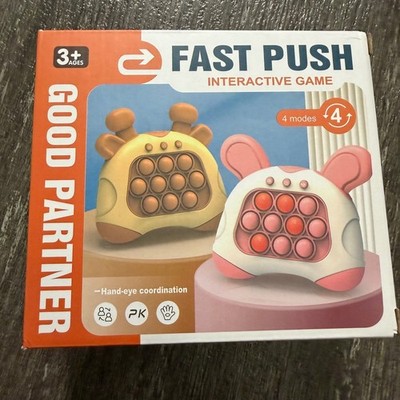 Good Partner Fast Push Interactive Game Kids One Size Pink Electronic Pop Toy