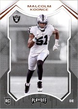 2021 Playoff #276 Malcolm Koonce RC - FB