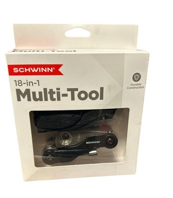 Schwinn Bike 18 in 1 Multi-Tool Bicycle Repair Tire Lever Allen Keys Wrenches