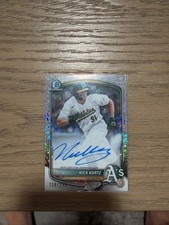 2025 Bowman - Chrome Prospect Autographs Nick Kurtz #CPA-NK Speckle Refractor...