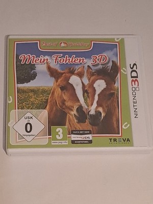 NINTENDO 3DS Spiel '' MEIN FOHLEN 3D ''   ,Best of Pferd & Pony