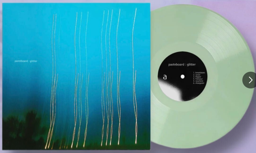 x/200 Limited Coke Bottle Clear Vinyl LP Pasteboard Glitter