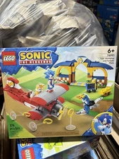 * RETIRED *LEGO Sonic: Tails' Workshop and Tornado Plane (76991) BRAND NEW …