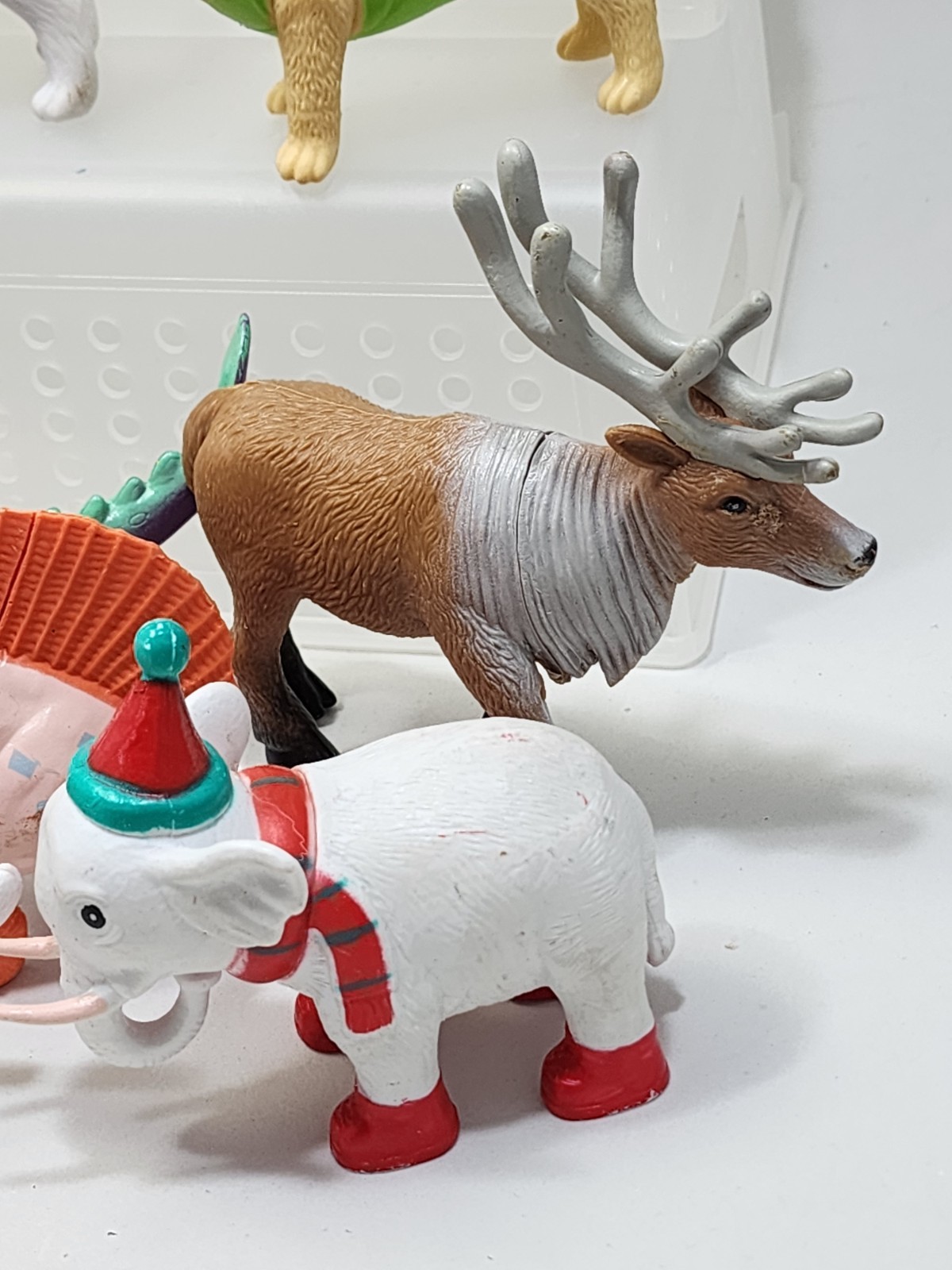 Ankyo Party Animals Toy Figure Lot Birthday Hat Xmas Dinosaurs Dogs Tiger Target