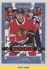 2017-18 Upper Deck Compendium Rookies Blue Jan Rutta #834 READ d2d