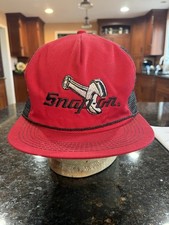 Vtg K-Products Snap-On Rope Mesh Trucker Hat Snapback Wrench
