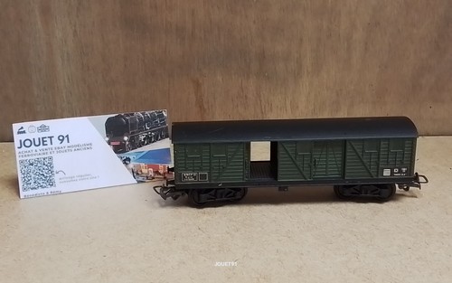 JOUEF HO. WAGON COUVERT SNCF 267649 VERT  | Zustand: Occasion
