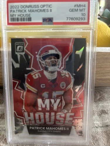 2022 Panini Donruss Optic - My House! Patrick Mahomes II #MH-4 Holo Prizm