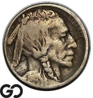 1913-D Buffalo Nickel, Type 2, Tougher Date