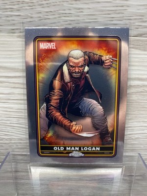 Topps 2025 Chrome Marvel Deadpool & Wolverine Base Card #2 OLD MAN LOGAN