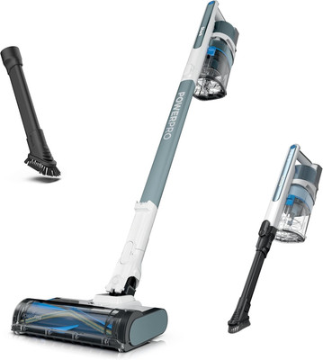 Powerpro plus Cordless Stick Vacuum, Lightweight, Rechargeable, Floordetect Tech