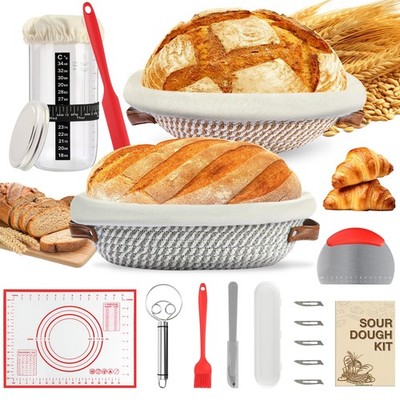 Cestino per la lievitazione in silicone, per la cottura del pane, per la cottura del pane, per pane, per la cottura del pane