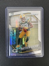 2025 Panini Prizm Matthew Golden Rookie RC Panini Logo 4/20 SSP #326 Packers