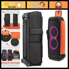 Portable Speaker Case for JBL PartyBox Ultimate - Dust Cover Storage Bag, Black/