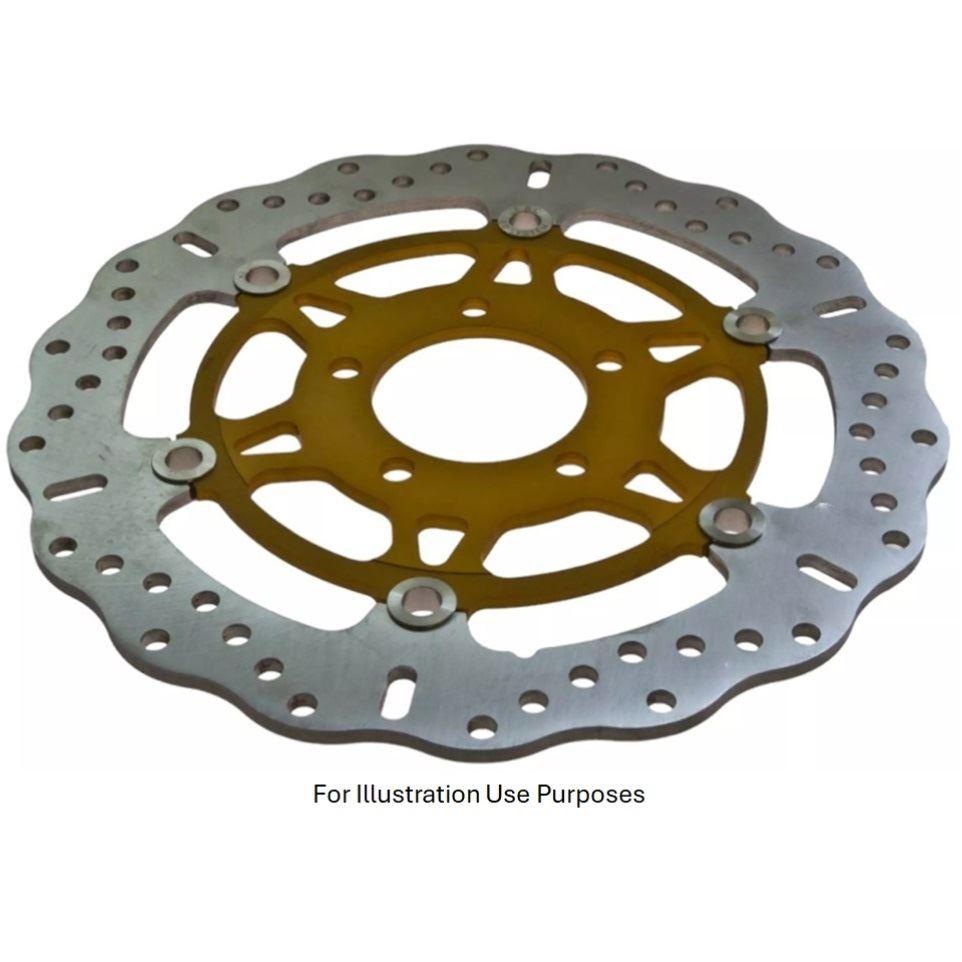EBC Stainless Steel Floating Contour Front Brake Disc (15) - MD3104XC