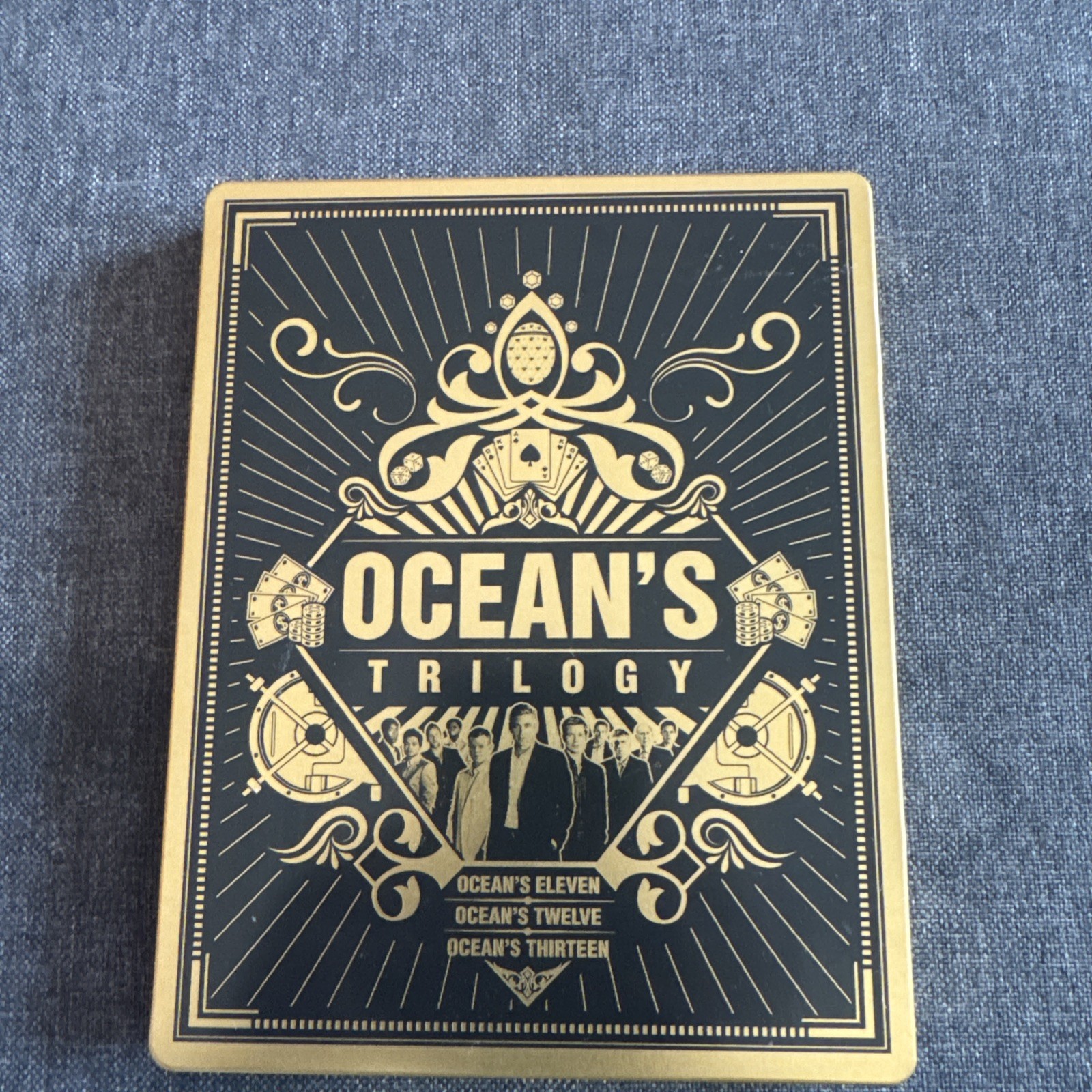Ocean's Trilogy Steelbook GC 4K UHD & Bluray 6 Disc Set