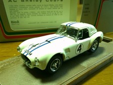 Box Model 1/43 Ac Shelby Cobra 4 Le Mans 1963Y