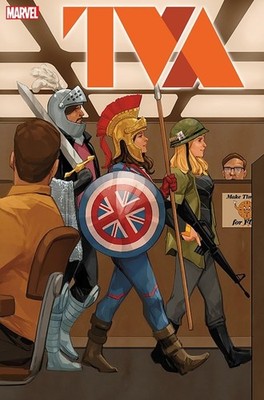 Marvel Comic TVA Time Variance Authority #2 Variant Cover