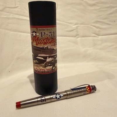 Retro 51 Tornado Fountain Pen - P-51 Mustang Medium VRF-1343-M