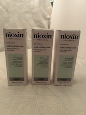 Lot Of 3 Nioxin Scalp Recovery Scalp Soothing Serum, 3.3 oz