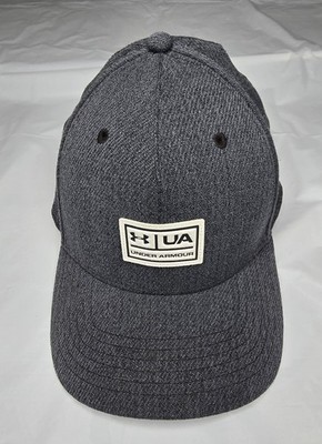 Under Armour UA Pro Fit Snapback Hat Adjustable Cap Gray Osfa
