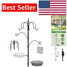 Multifunctional 90.55in Bird Feeder Stand for Various Birds  Garden Beauty