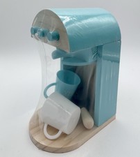 Wooden Coffee Maker Set Caf au Play Kid's Pretend Play New