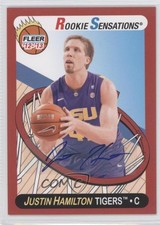 2012-13 Fleer Retro Rookie Sensations Auto Justin Hamilton #78 Auto 0a6