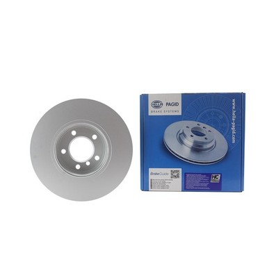 Hella Pagid 324mm Front Coated Disc Brake Rotor For BMW E60 525i 528i 530i 535xi